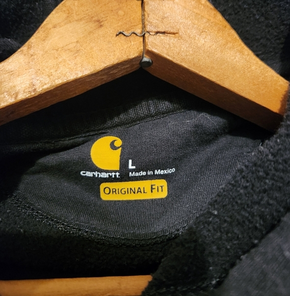 🔥 Carhartt WIP Black Hoodie Size Large‎ - Streetwear Workwear Essential - Picture 4 of 4